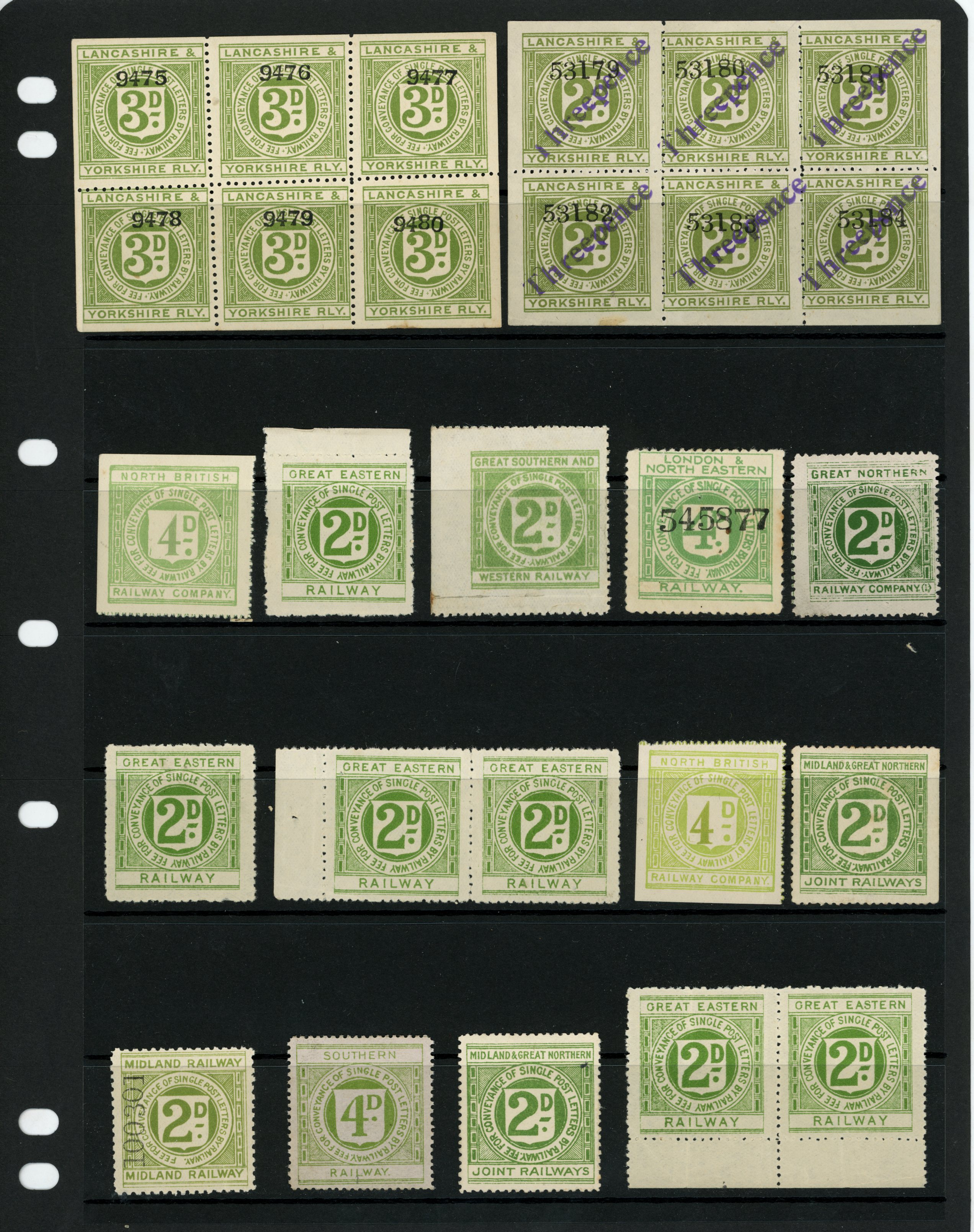 Thematic, Railway: selection of 60 Railway...