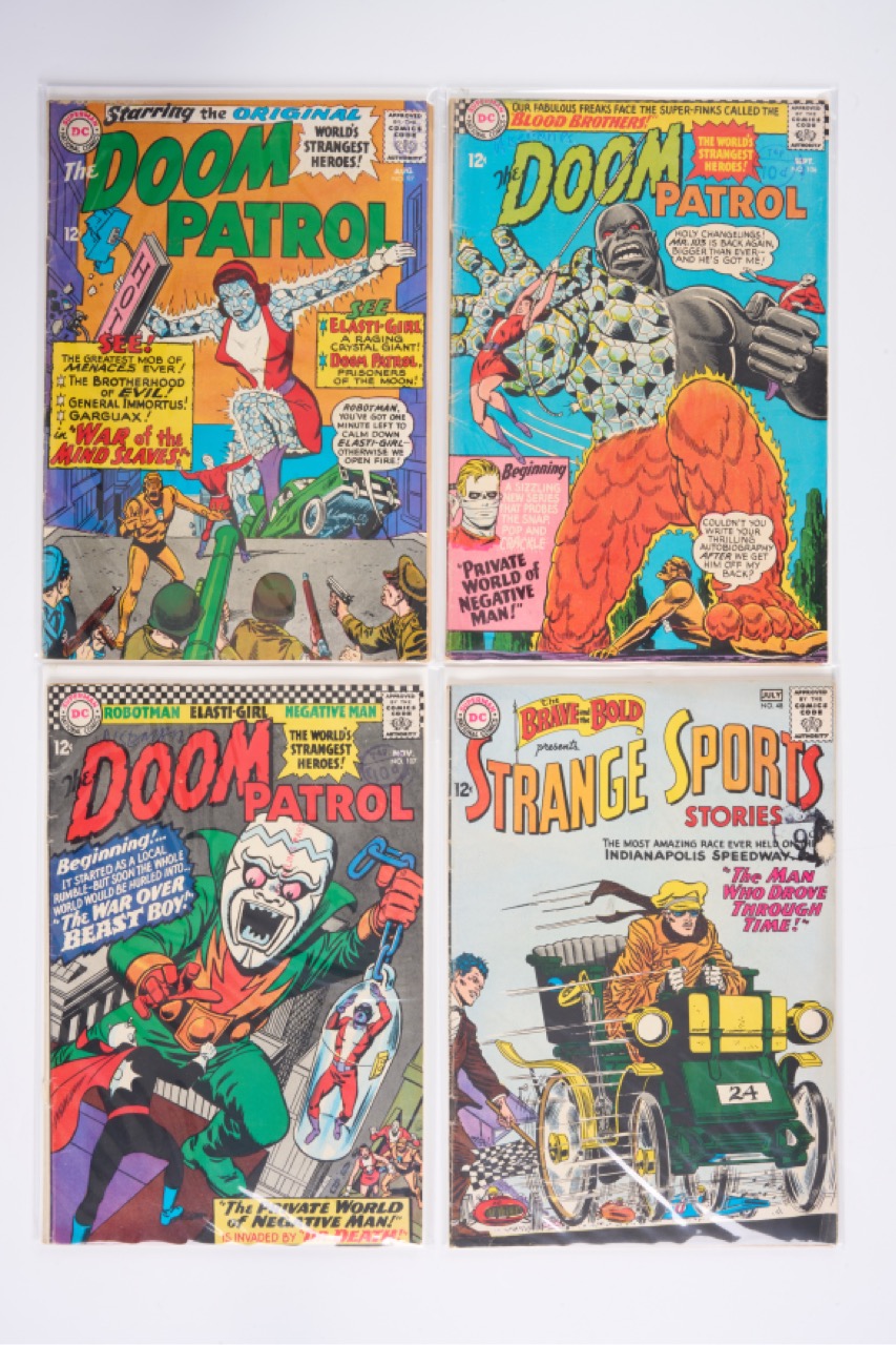 Doom Patrol and Brave and the Bold Silver Age Comics (DC Comics, 1963-66) Bundle of 8
