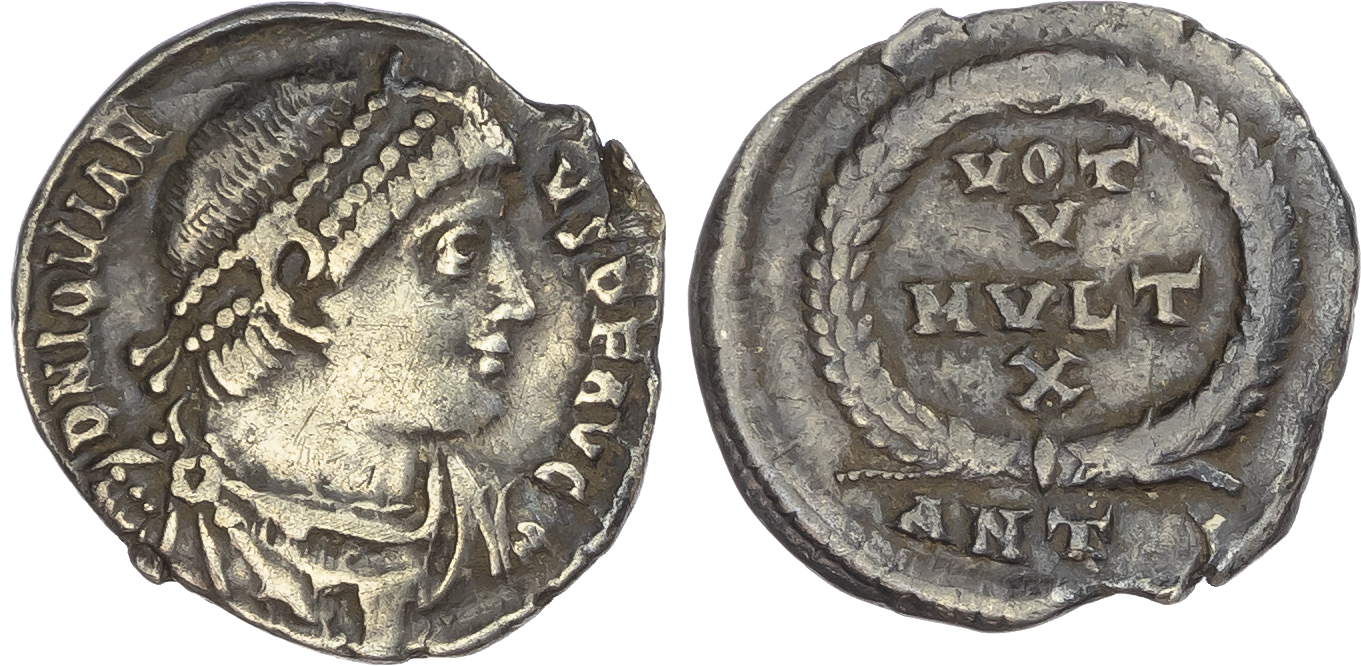 Jovian (AD 363-364) AR Siliqua, Antioch, 2.08g.