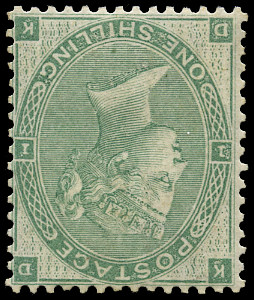 GB 1862  SG90wk Pl.2 Mint - (Wmk Inverted and reversed) unused o.g. example
