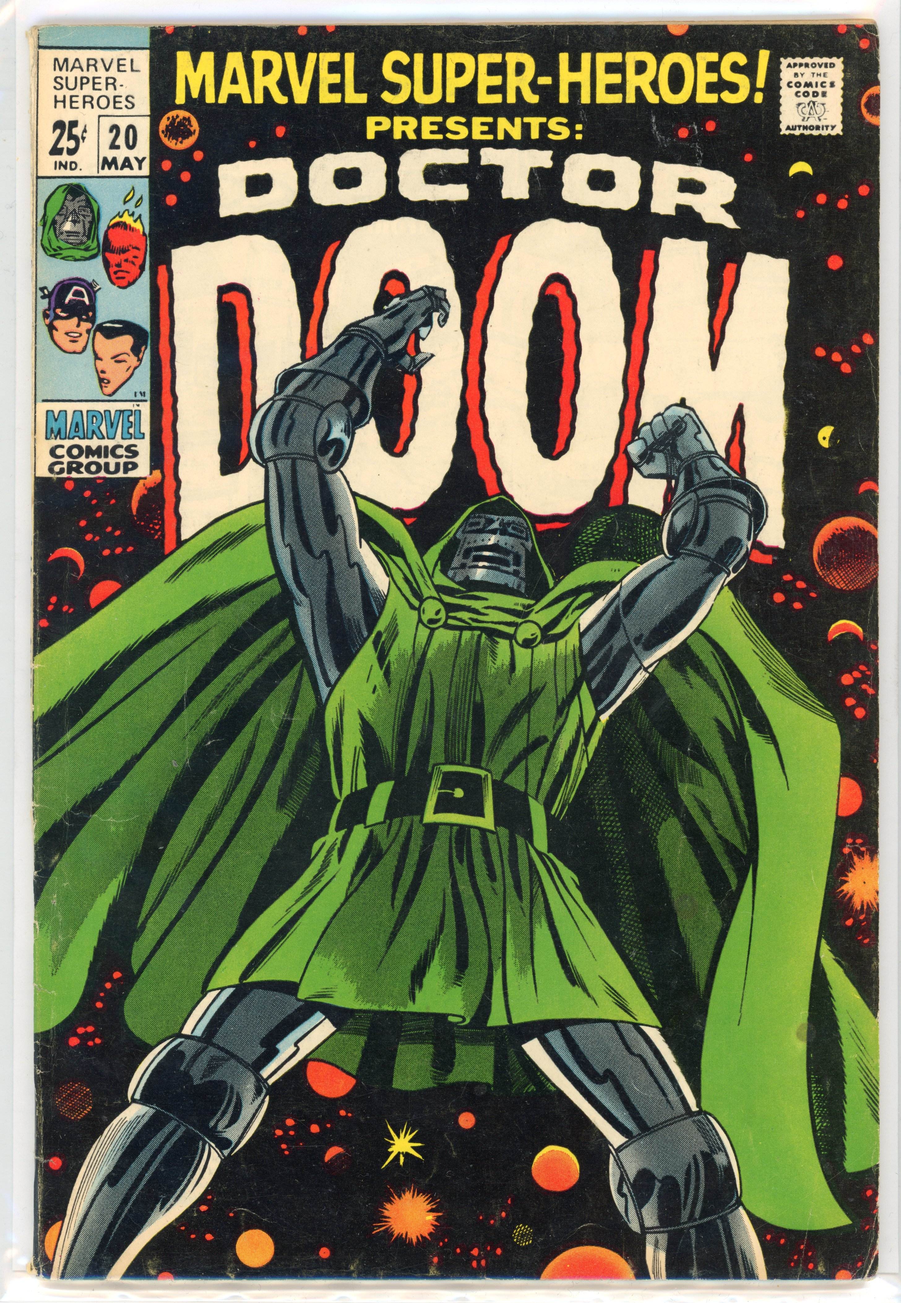 †Marvel Super-Heroes #20 (Marvel Comics, 1969) First appearance of Valeria