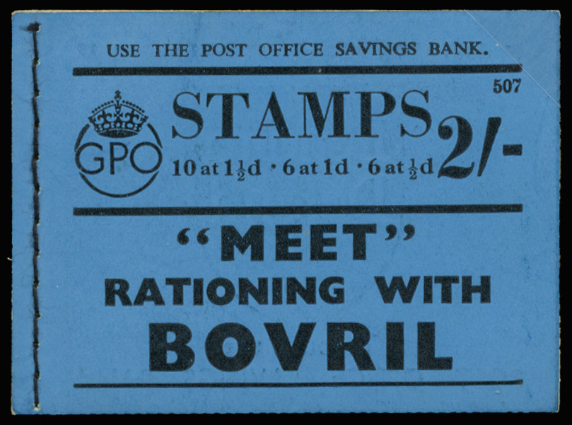 GB 1938  SGBD12 Booklet (Edition 507)