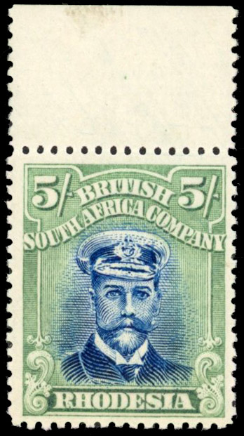 Rhodesia 5/- SG 321 mint
