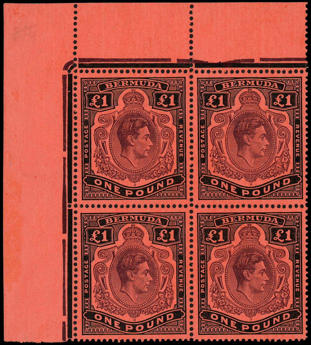 Bermuda SG 121c block mint