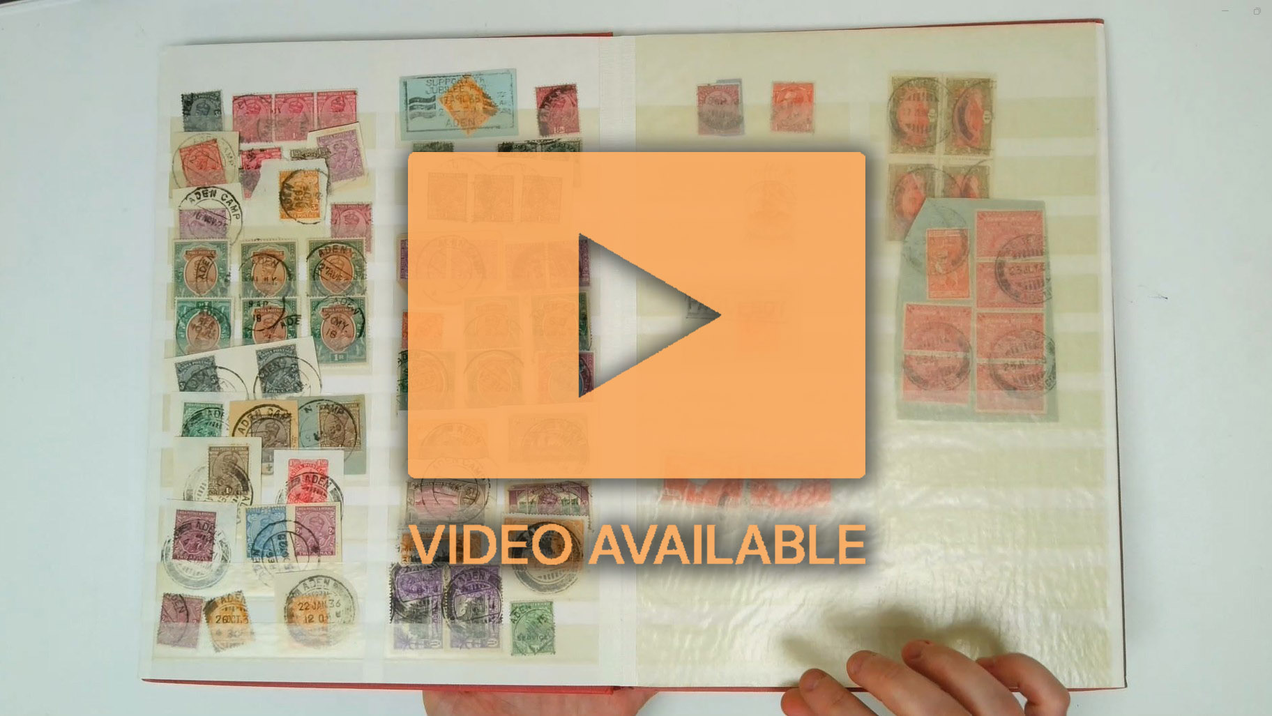 Aden India used in and postmarks