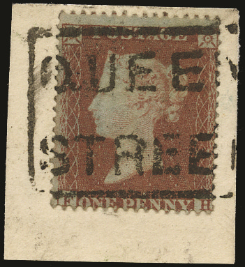 Great Britain 1854-57 Scots Local cancellations group