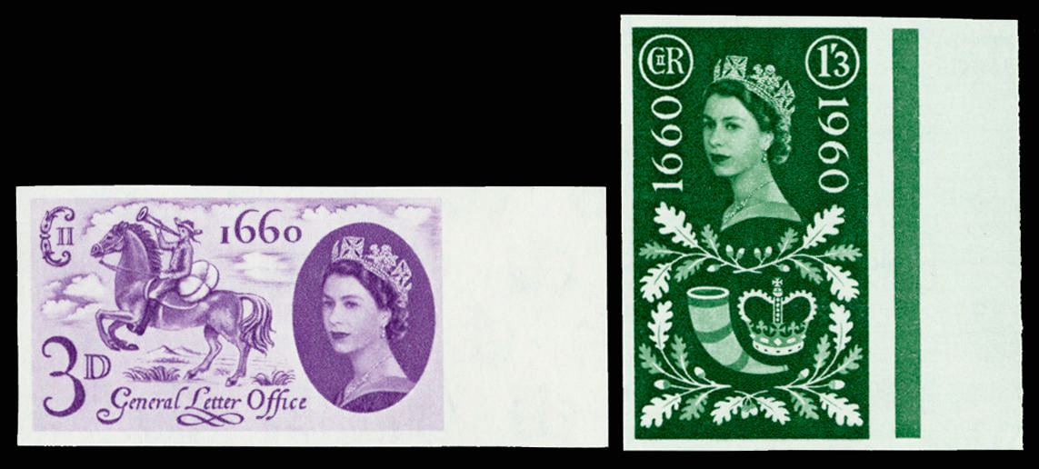 GB 1960 SG 619-20 imprimatur pair