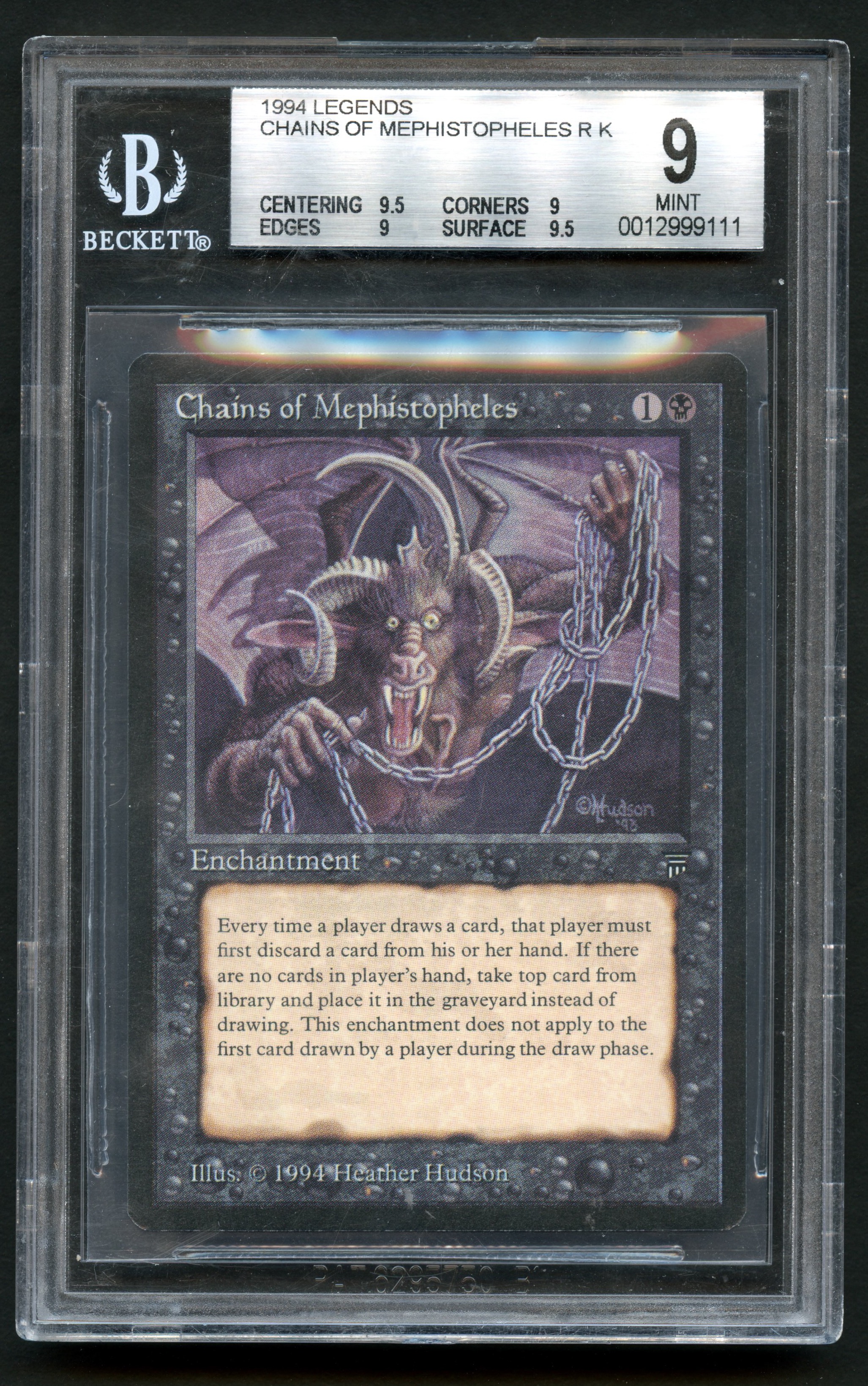 Beckett 9 - Chains of Mephistopheles - Legends - English - Mint