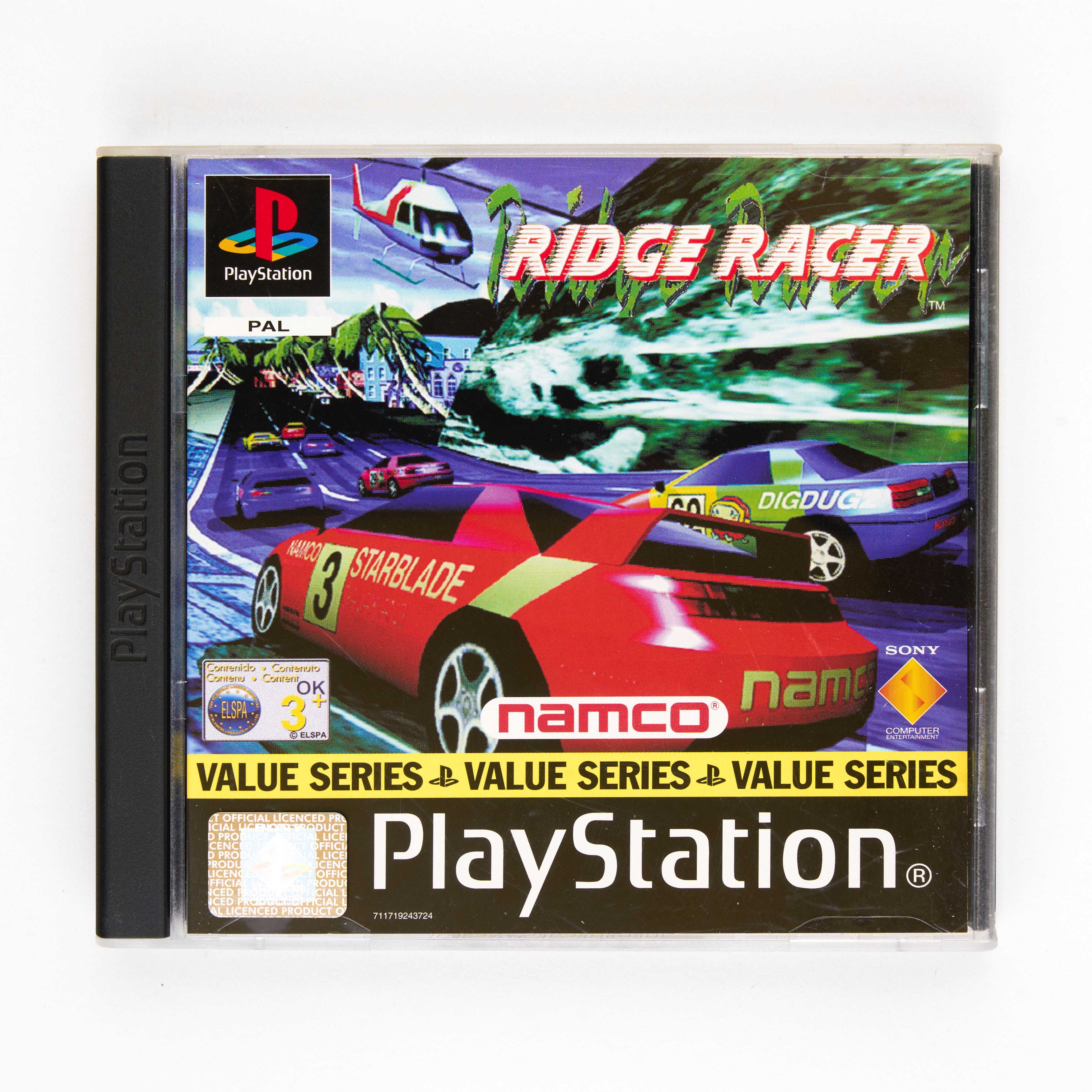 Sony  - Rage Racer PAL - Playstation  - Complete In Box
