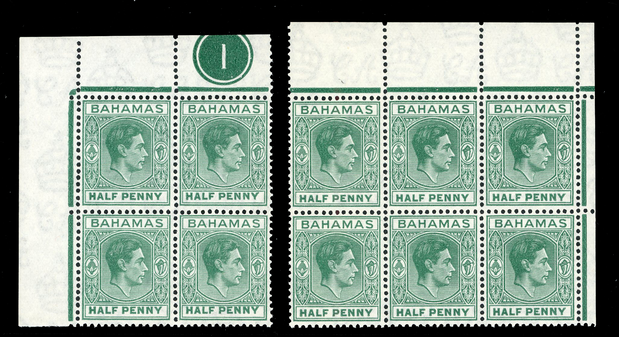 Bahamas SG 149d blocks mint