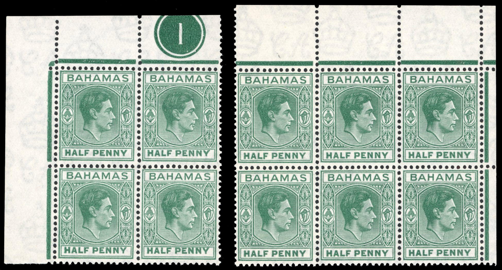 Bahamas SG 149d blocks mint