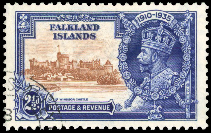 Falkland Islands SG 140e used