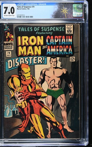 Tales of Suspense #79 CGC 7.0 "Disaster!" (Marvel Comics, 1966) Off-white to white pages