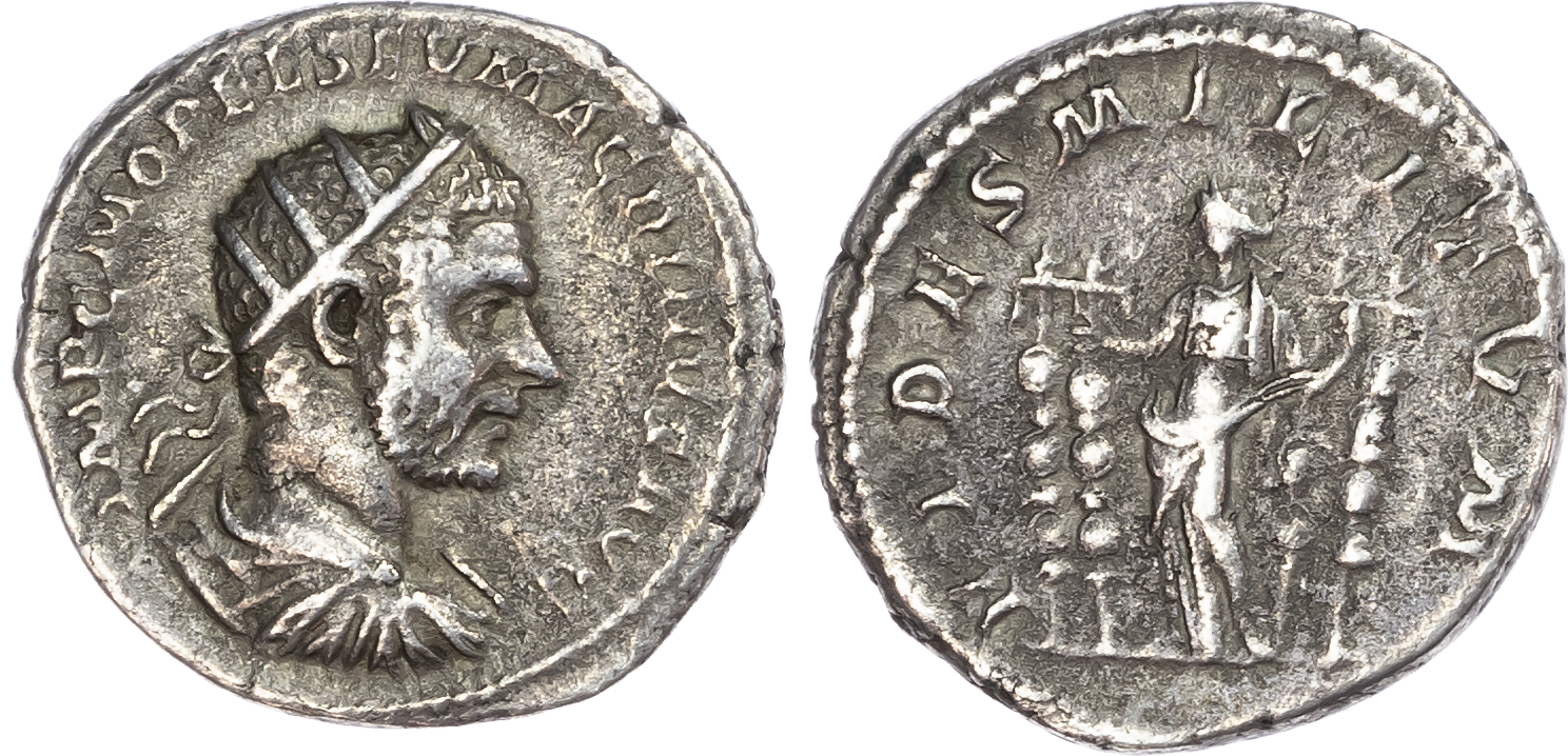 Macrinus (AD 217-218) AR Antoninianus, Rome, 5.32g. 