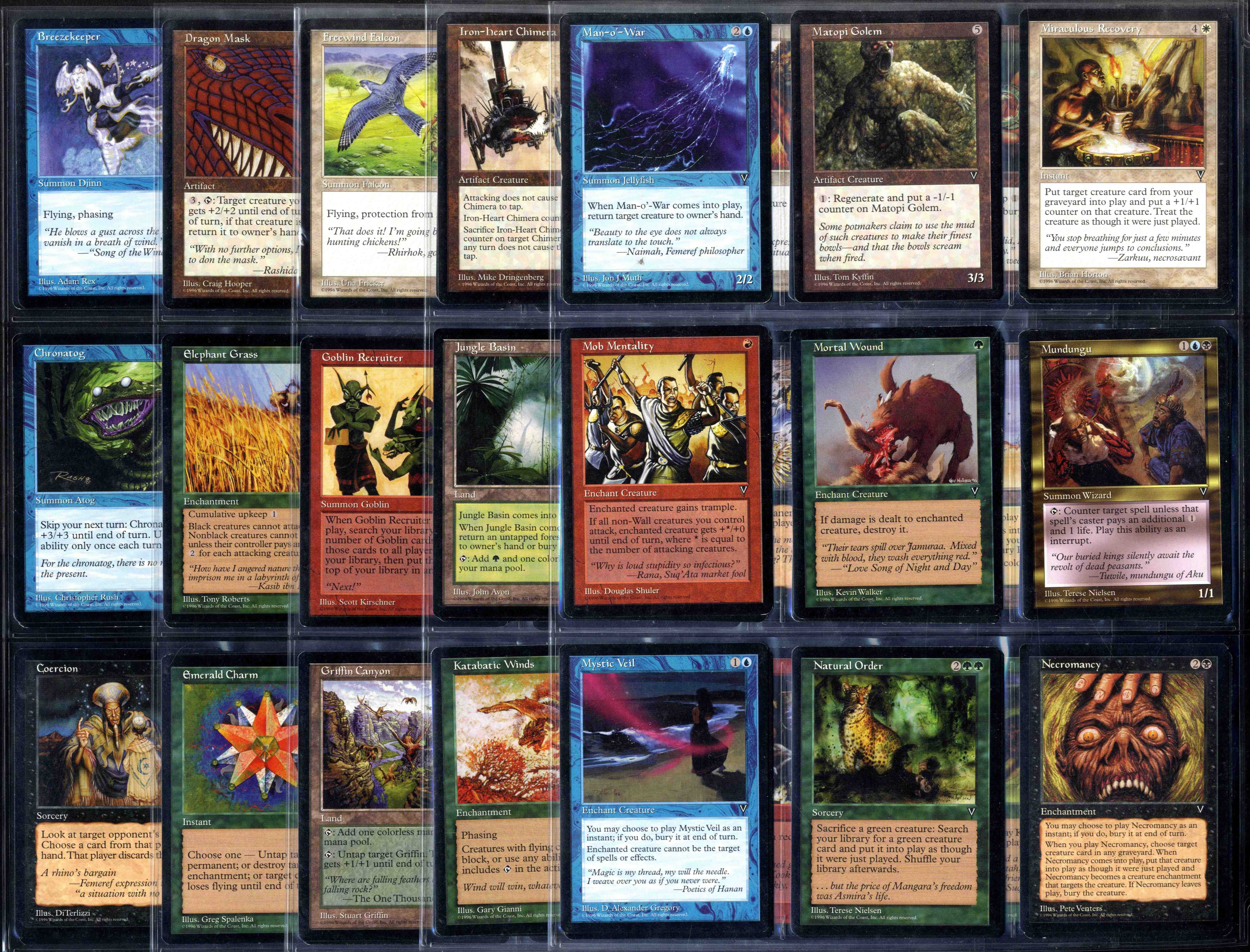 Visions - Complete Set