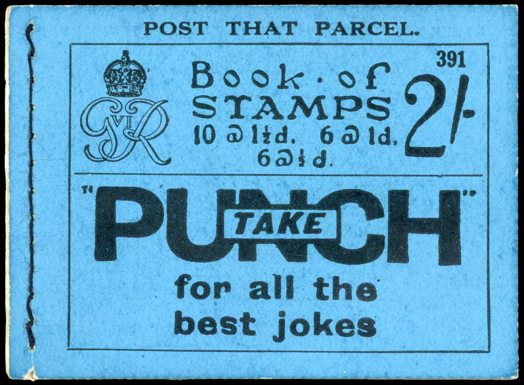 1937 2s Booklet (Edition 391).