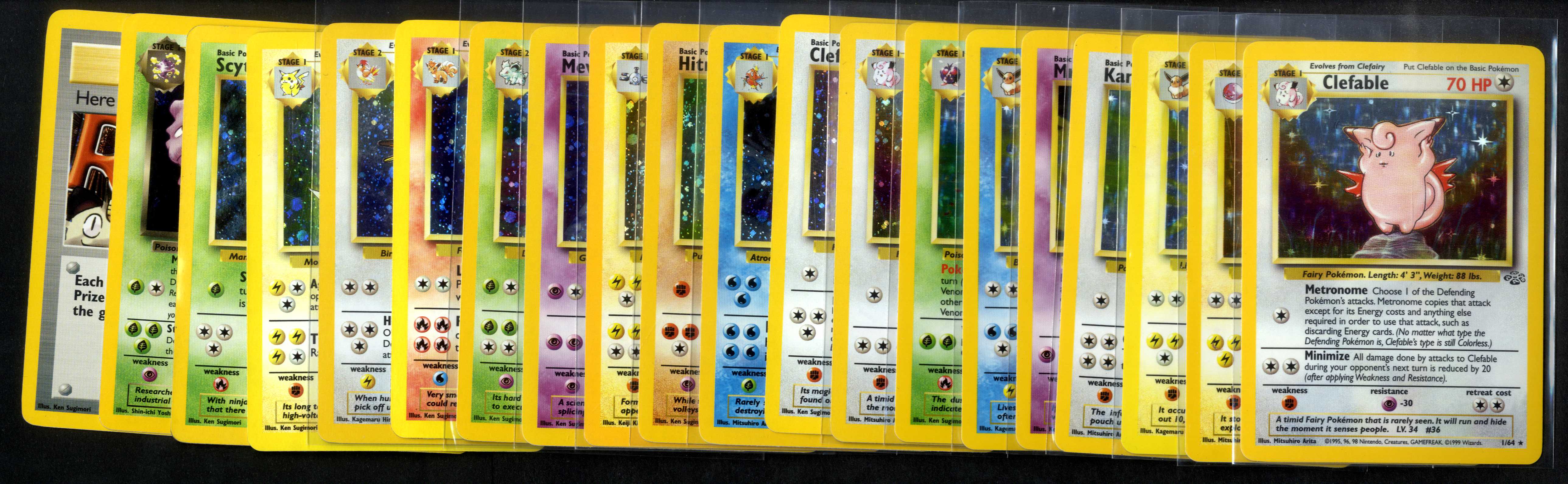 Vintage Holo Bundle - 19 cards - Jungle, Base Set 2 & Team Rocket