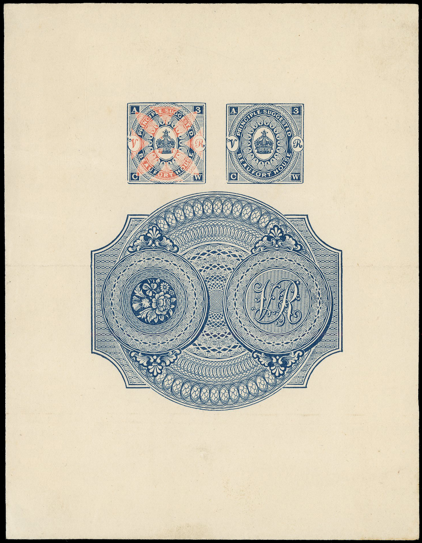 c.1839 Charles Whiting Treasury Essays.