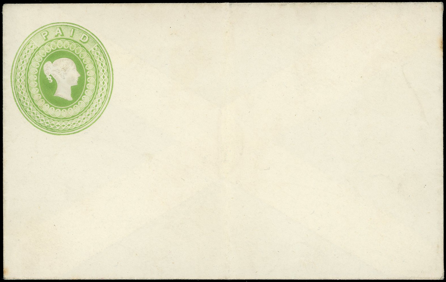 c.1840 Charles Whiting ‘PAID’ Embossed Essay.