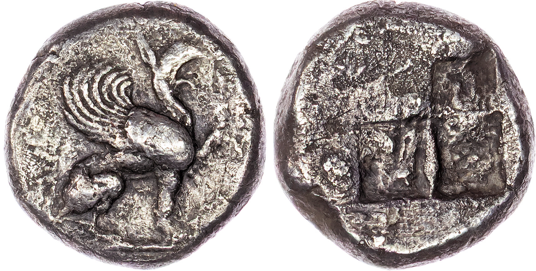 Ionia, Teos (c. 510-500 BC) Silver Stater, 11.70g.