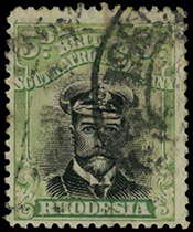 1917-20 5d Head Die IIIA, perf 14. Used...