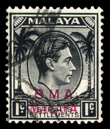 Malaya BMA SG 1ab used