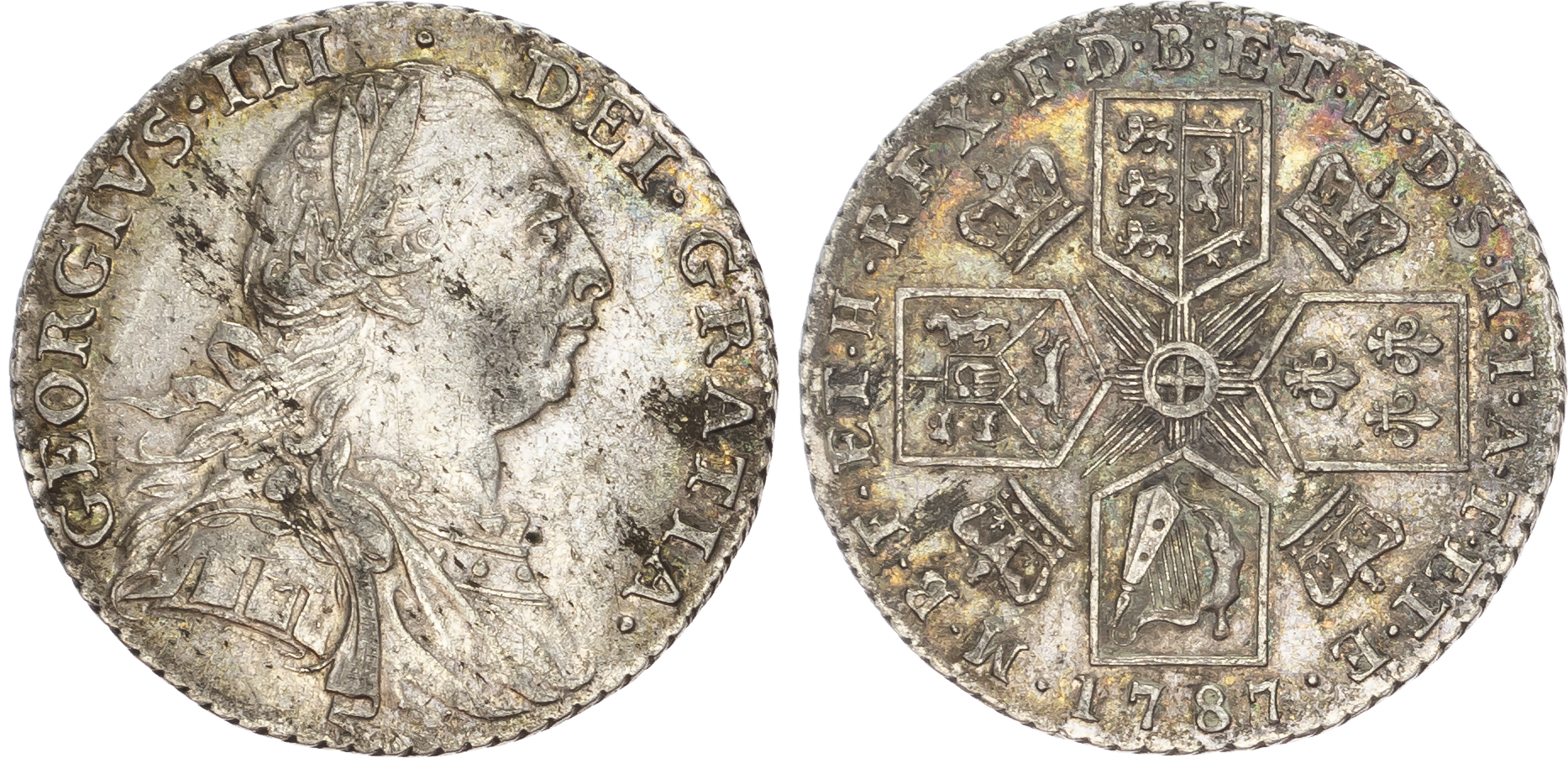 George III (1760-1820), Shilling, 1787