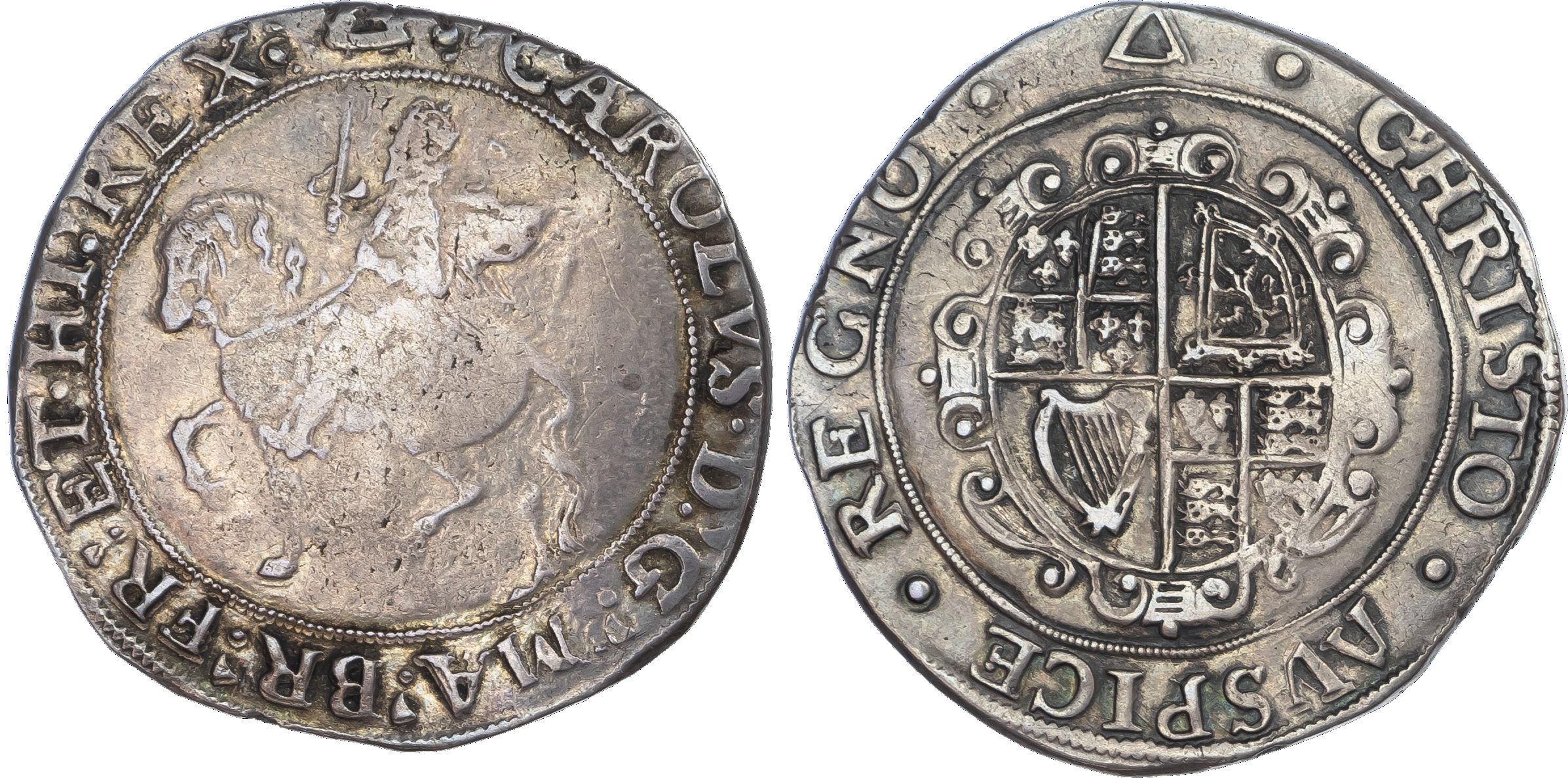 Charles I (1625 ‑1649), AR Halfcrown, 14.68gm., Tower Mint