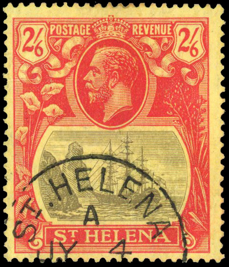 St Helena SG 109a used