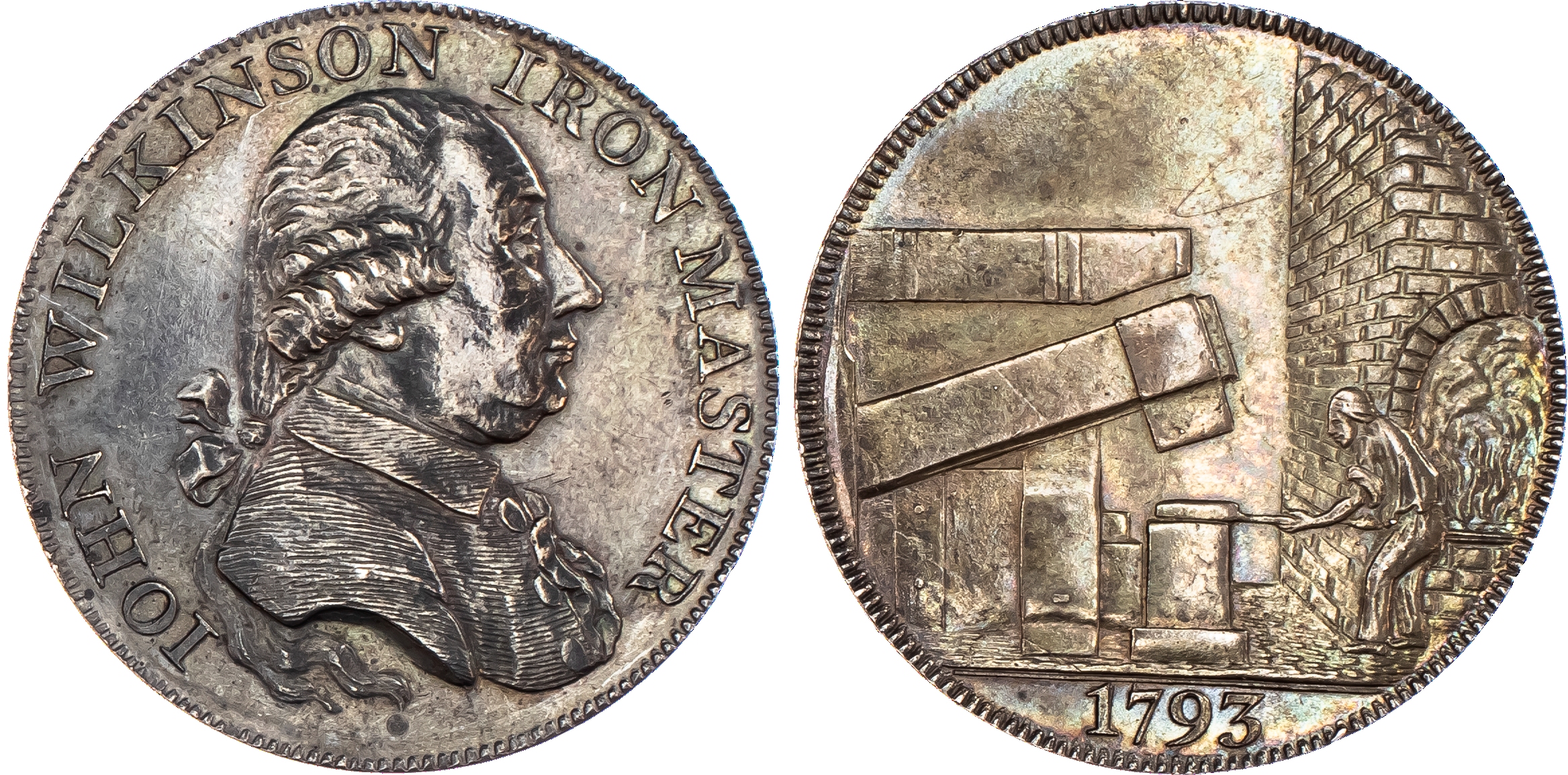 West Midlands, John Wilkinson silver...