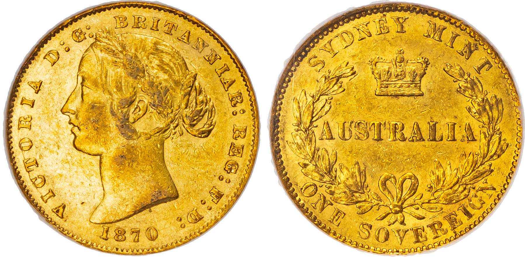 Australia, Victoria (1837 1901), gold Sovereign, 1870