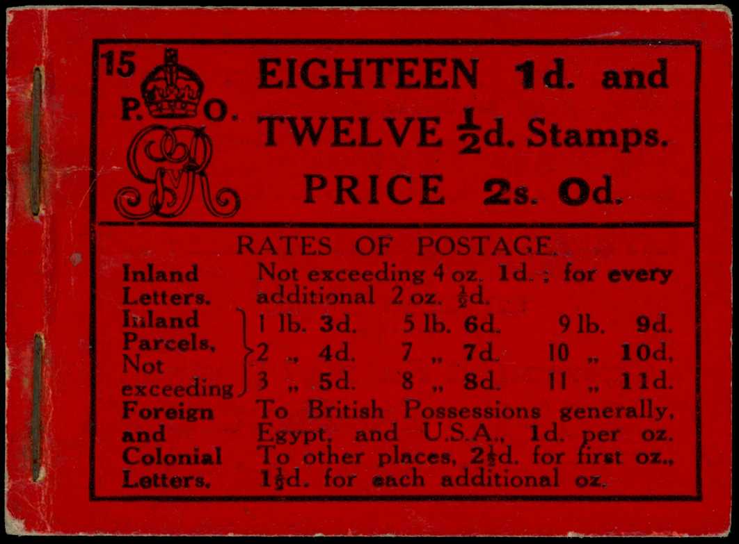 1913 2/- (Edition #15) with perfs good to...