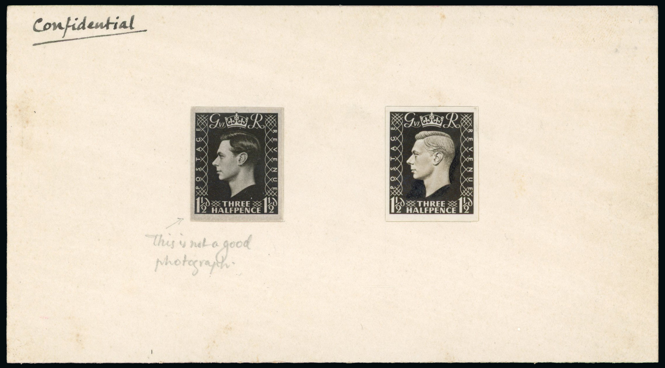 1937 1½d photographic essays 