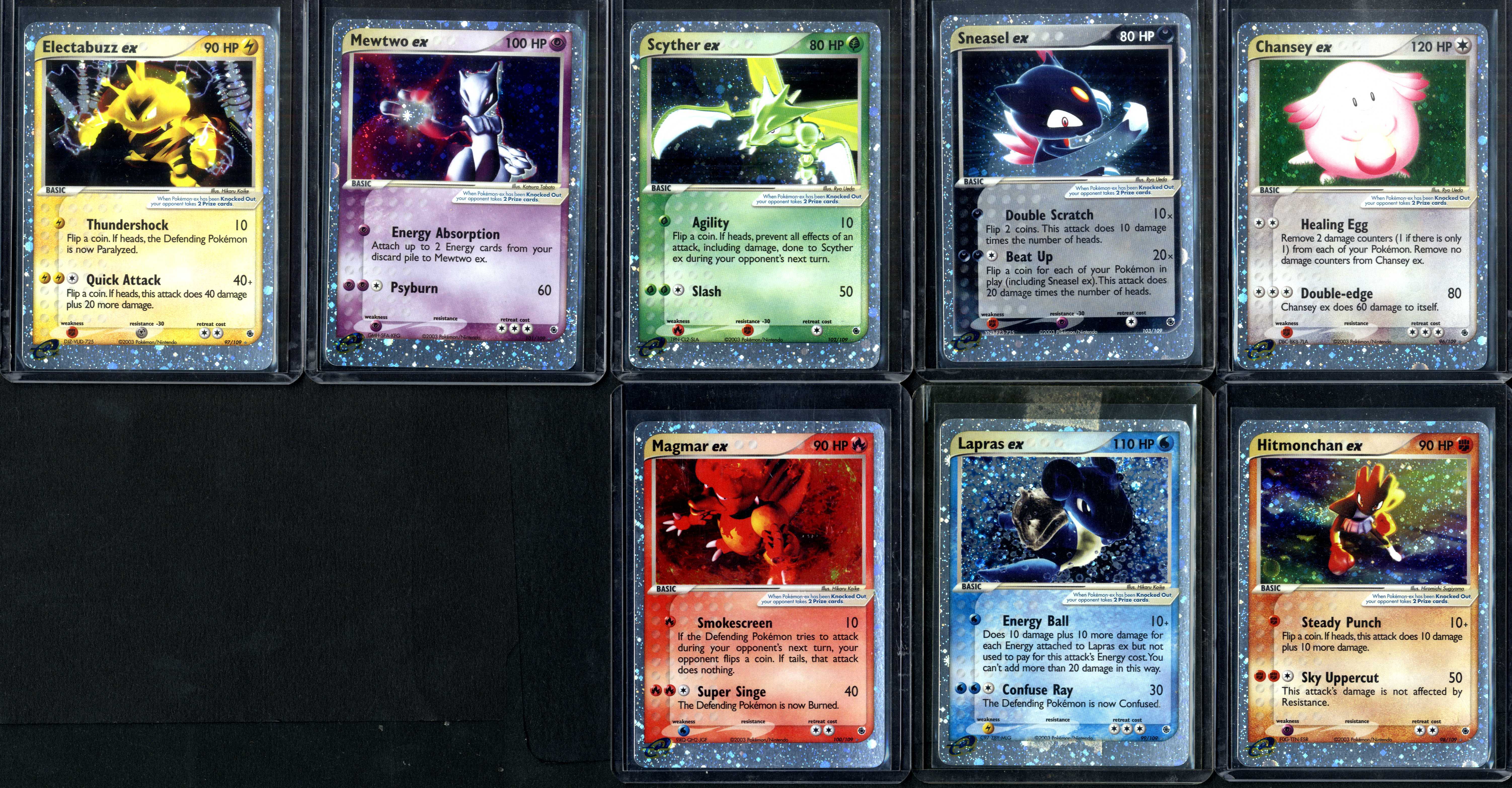 Pokémon TCG - EX Ruby & Sapphire Complete set - #109/109