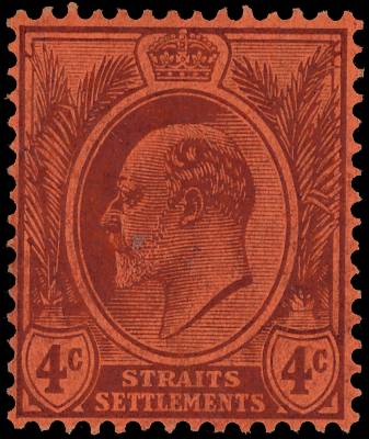 Straits Settlements SG 129aw...