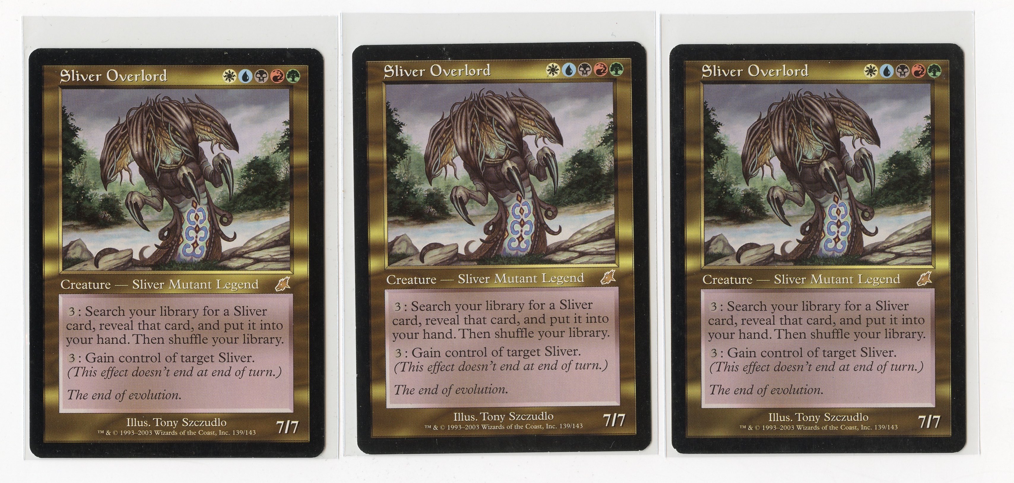 X3 Sliver Overlord - Scourge (EX)