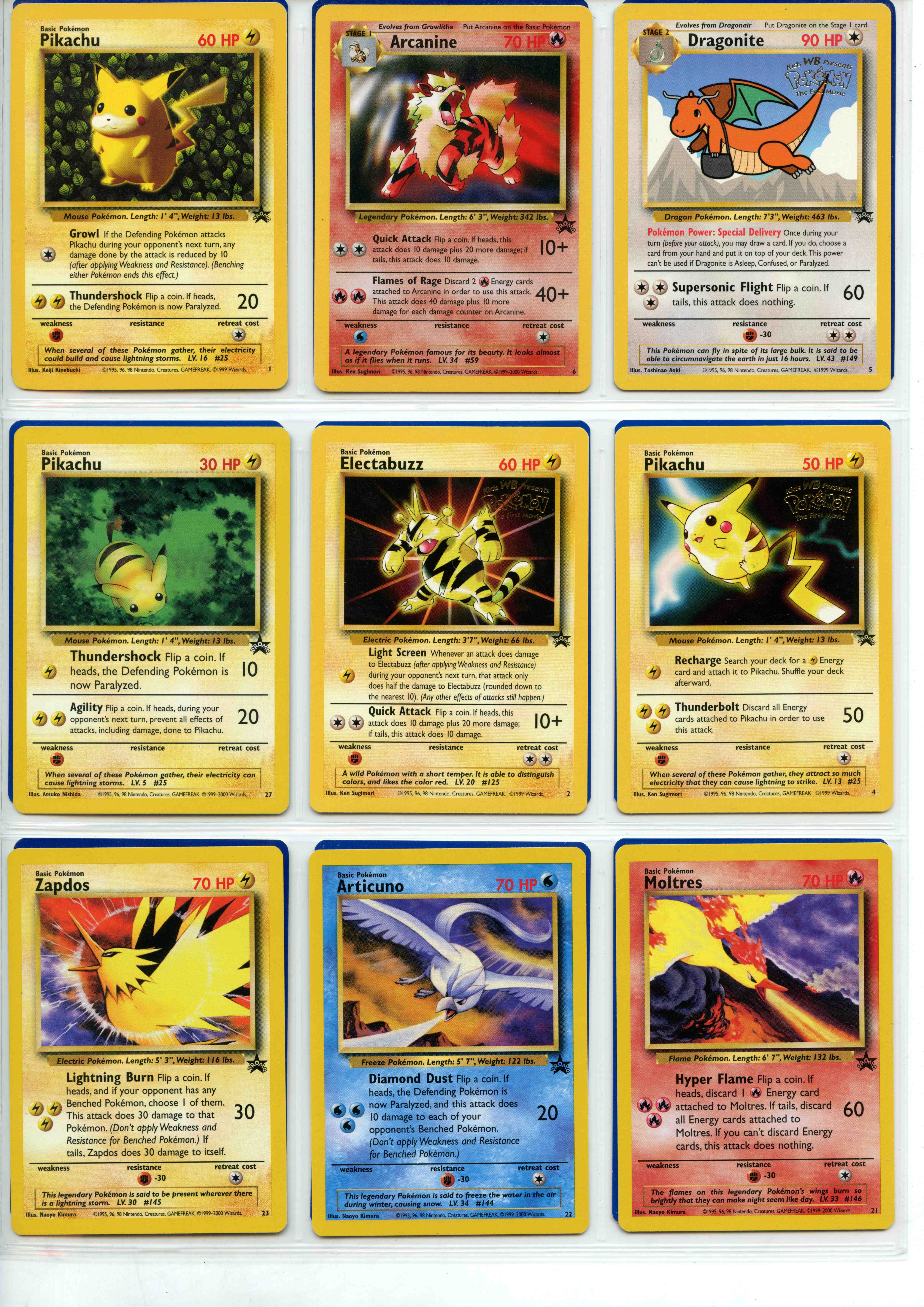 Pokémon TCG - Black Star Promo Collection - 42 Cards