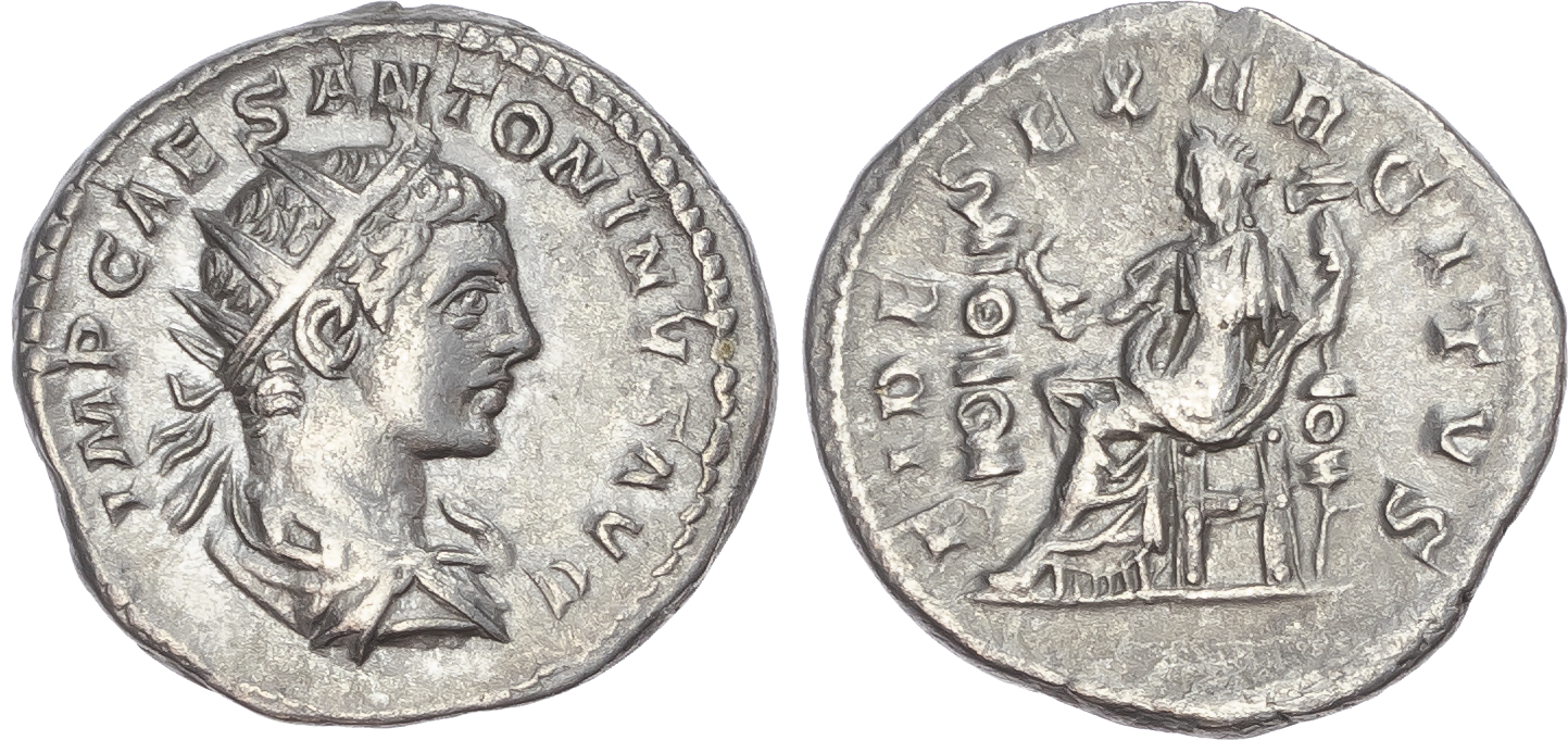 Elagabalus (AD 218-222) AR Antoninianus, Rome, AD 218-219, 4.78g.