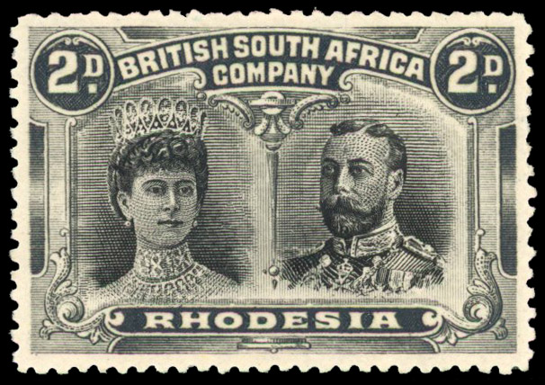 RSC J 2d black and slate-black, #47 mint