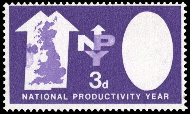 GB SG 632a 1962 NPY 3d light blue omitted mint