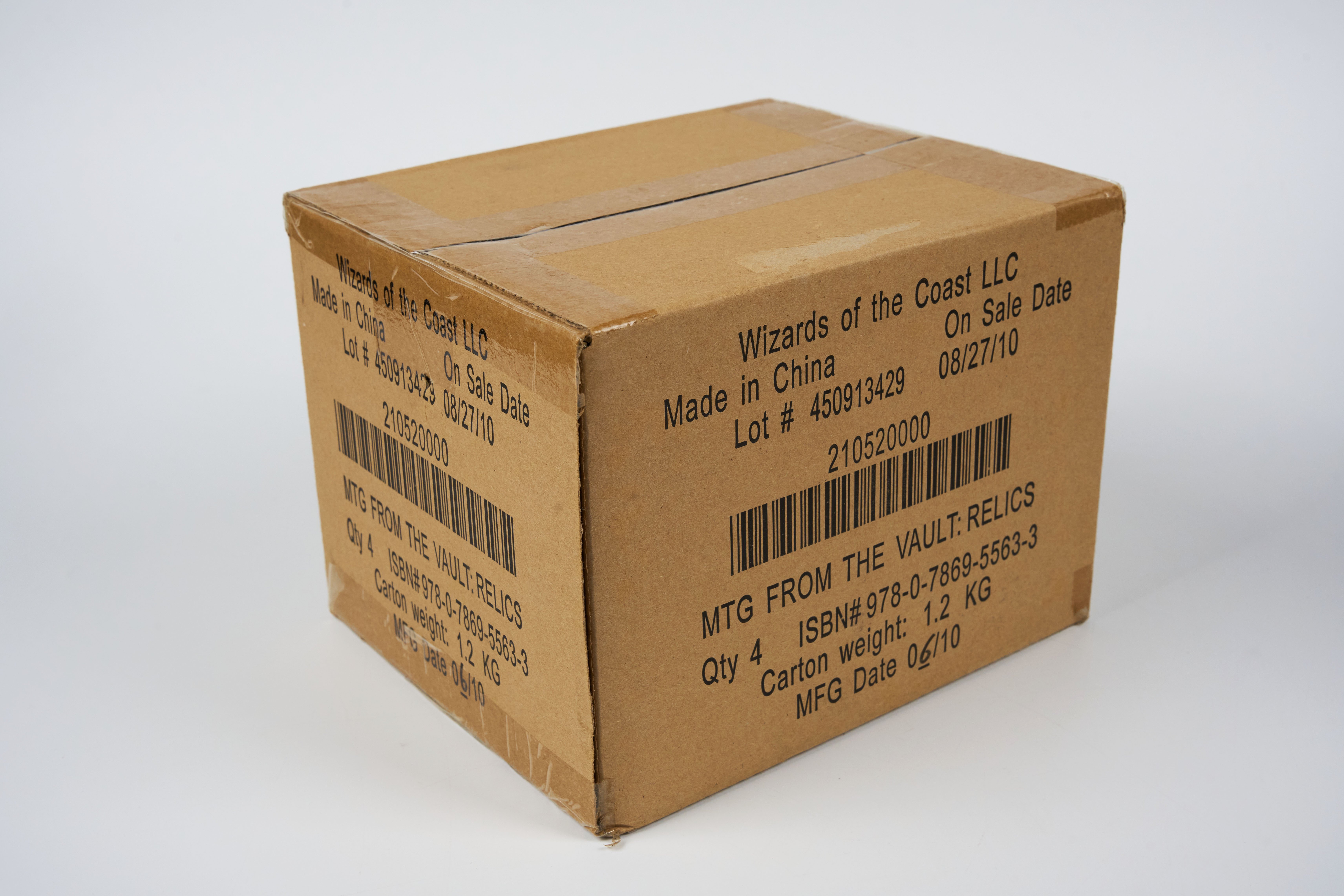 From the Vault: Relics - Sealed Case (X4 Copies)