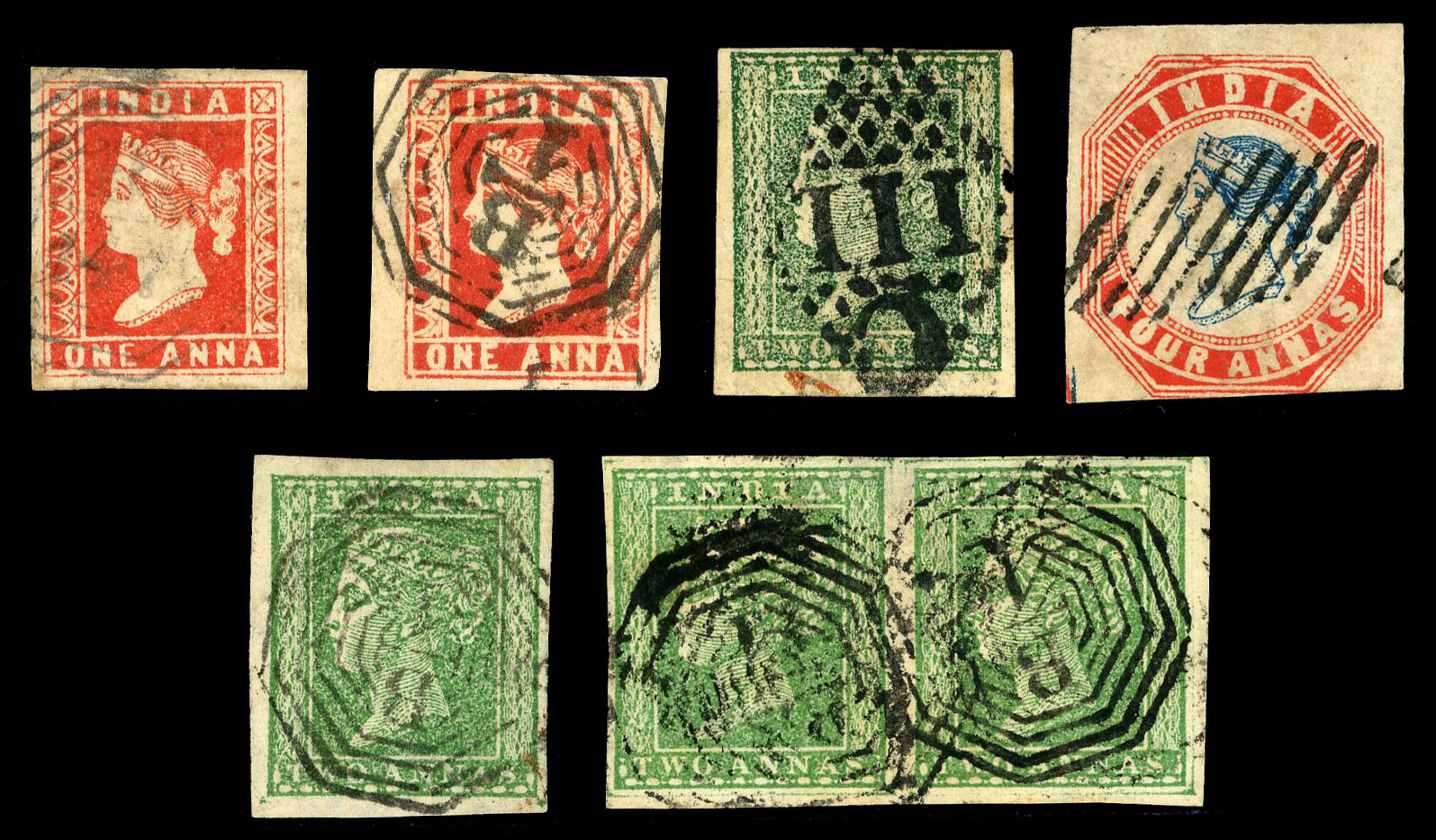 India classics used collection SG 12-23