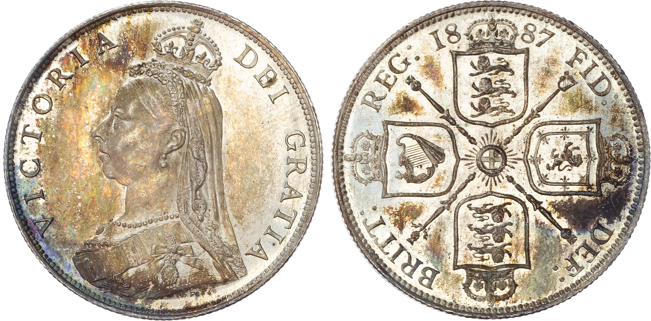 Victoria (1837-1901) Florin, 1887.