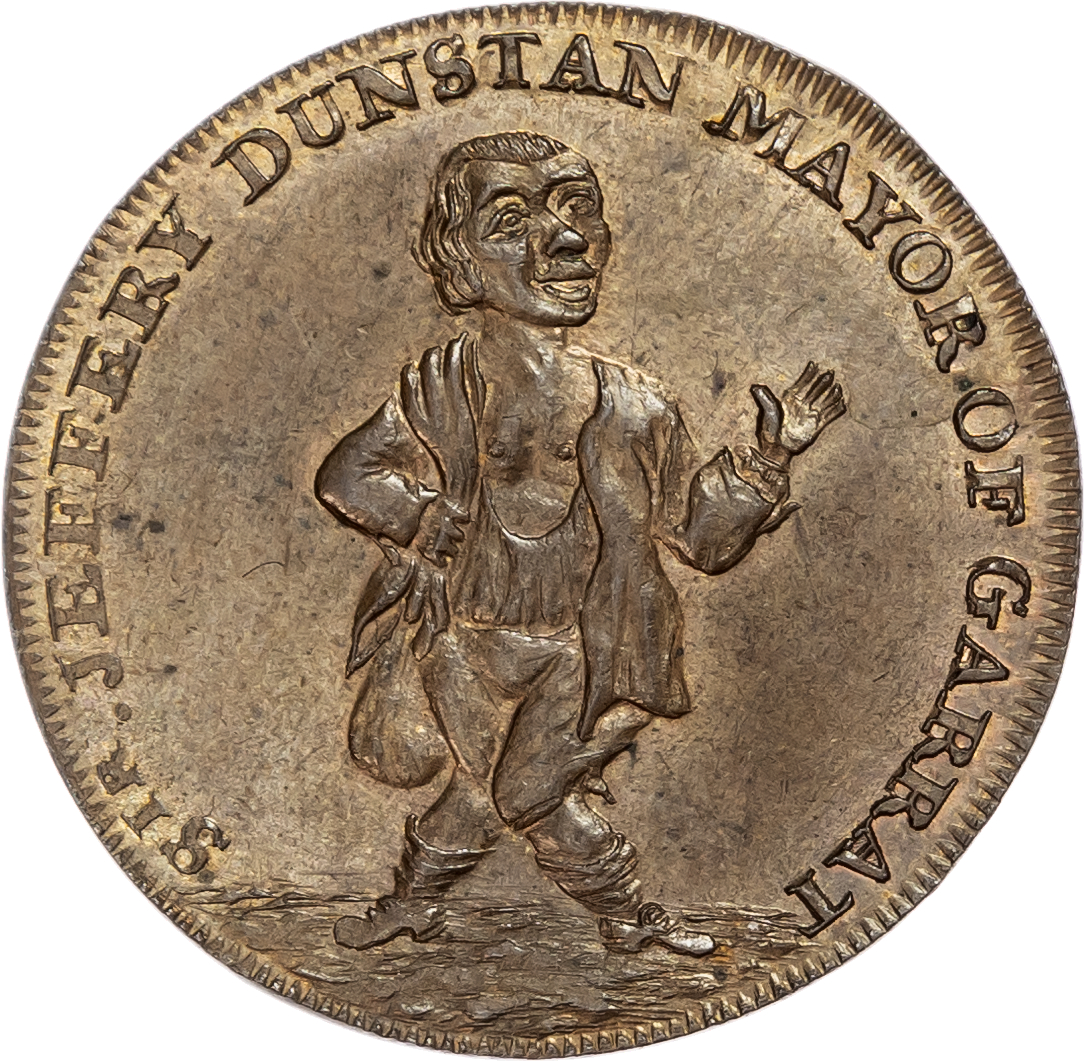 London – City Road, Thomas Hall Halfpenny 1795