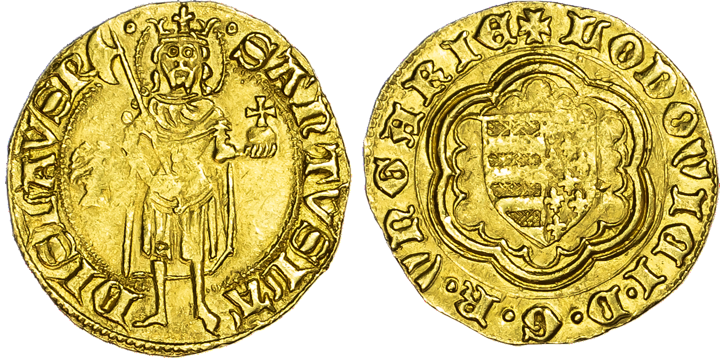 Hungary, Louis I d’Anjou (1342-1382), gold Goldgulden