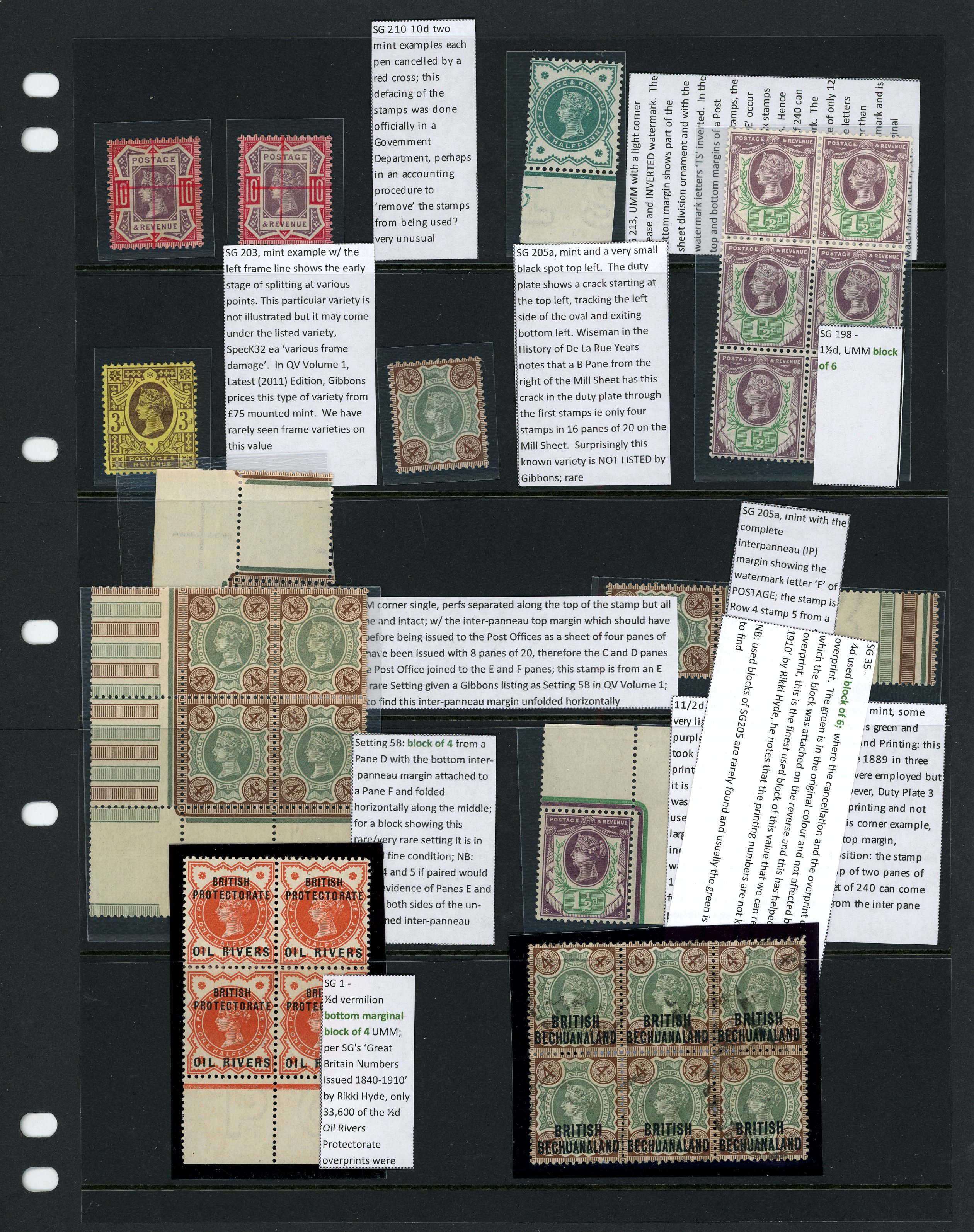 1887 Jubilees mainly mint group on two...