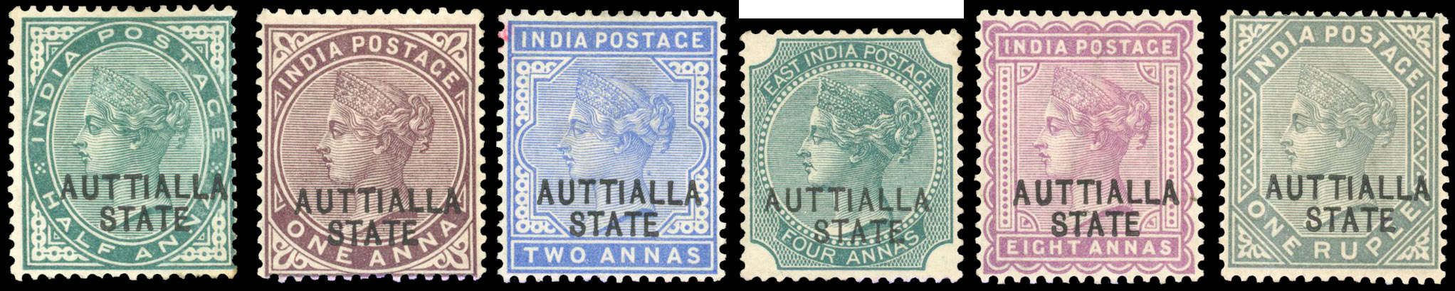 1885 Auttialla reprints without REPRINT h/s 