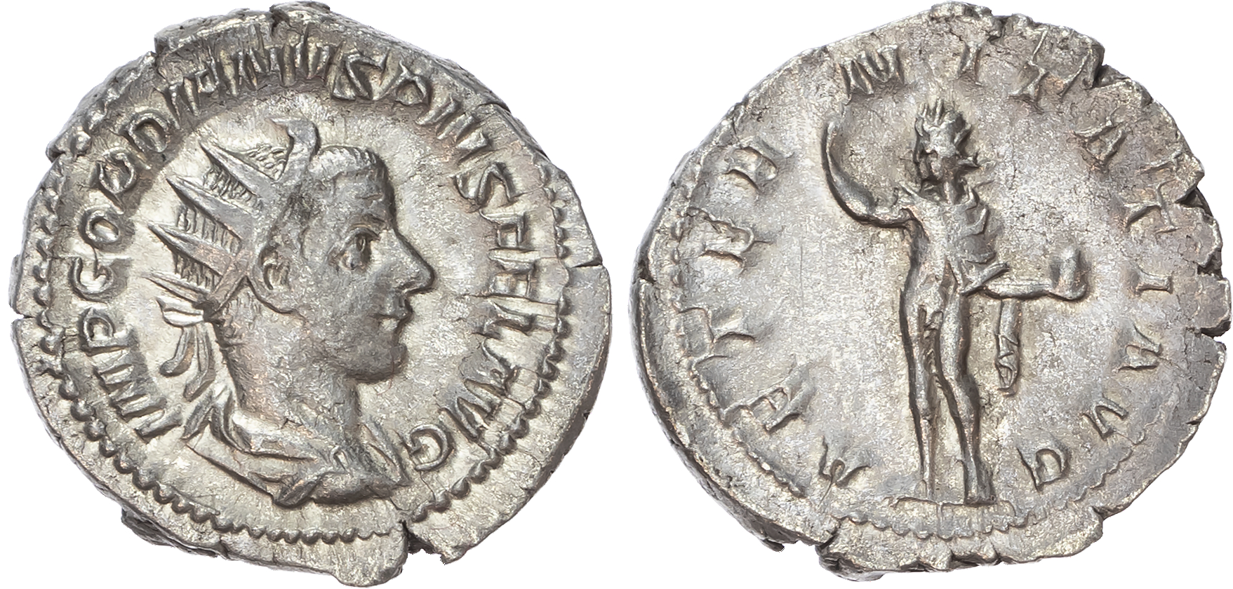 Gordian III (AD 238-244) AR Antoninianus, Rome, 4.95g. 