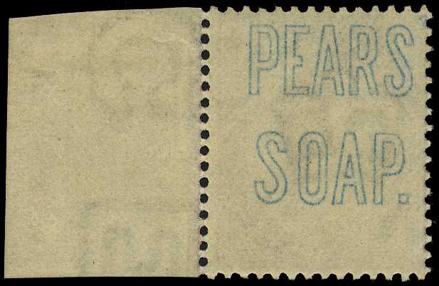 1881 1d lilac, r/h marginal example with...