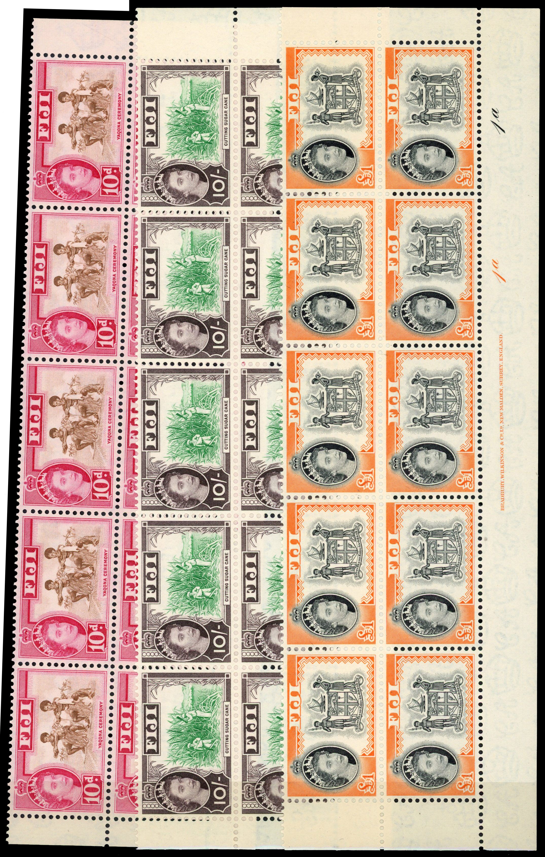 Fiji QE II range mint